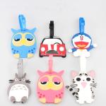 Custom personalized luggage tag low price silicone luggage tag wholesale OEM