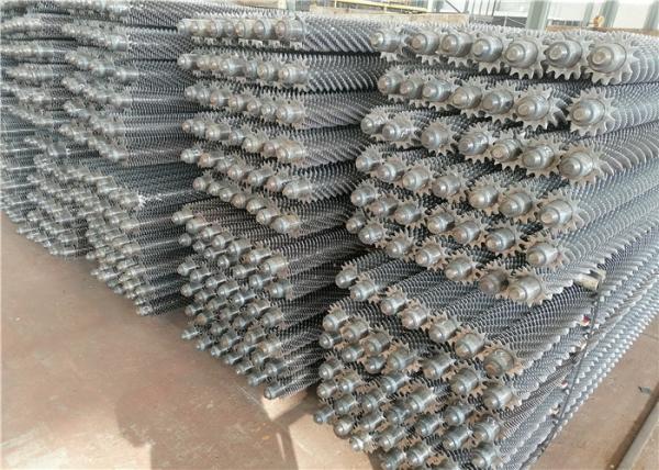 Buy cheap Serrated Spiral Boiler Fin Tube , Brazing Spiral Finned Tube from wholesalers