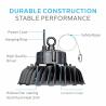 Buy cheap Industrial Lamp UFO High Bay Light IP65 150W 200W 150lm/w PC Lens SAA Approved from wholesalers