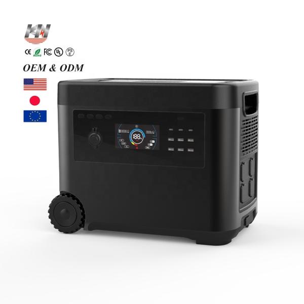 Buy cheap Lithium Battery Power Home Energy Storages Lifepo4 Outdoor Backup Power Supplies Station Power Portable 3500W from wholesalers