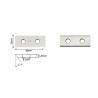 Buy cheap Standard Tungsten Carbide Inserts Woodworking Tools For Wood Lathe Cutting 10pcs from wholesalers