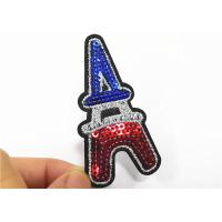 Buy cheap Fashion Design Sequin Embroidery Patches Felt Fabric Background product