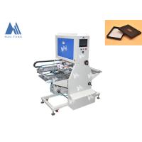 Buy cheap Fully Auto 35pcs/Min 50mm*150mm Rigid Box Paper Foil Embossing Rigid Box Making product