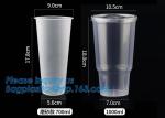 PLA plastic cup PET plastic cup PP plastic cup PS top snack cup Straw,Food