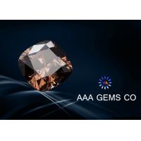 Buy cheap OEM Cushion Cut Moissanite 3 Carat Colored Moissanite Loose Stones product