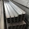 Buy cheap 6mm 8mm Galvanised Channel Steel Structural Metal Profile C/U Shape from wholesalers