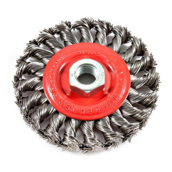 Buy cheap Durable Twist Knot Wire Brush , Stainless Steel Wire Wheel Cleaning Brush from wholesalers