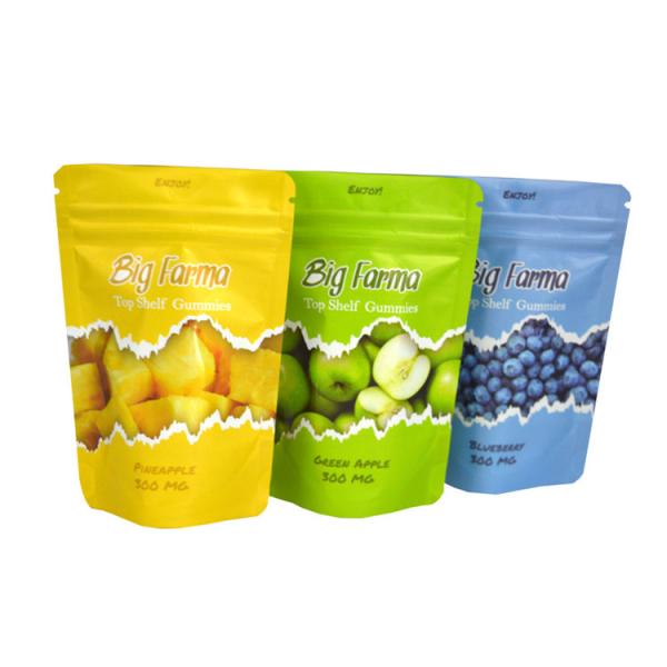 Buy cheap Cannaburst Cali Dispensary Packaging Stand Up Pouch Zkittles Gummies Candy Bag from wholesalers