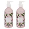 Buy cheap SGS Floral 16oz Pump Bottle 30ml 120ml 500ml Eco Friendly Cosmetic Bottles from wholesalers