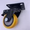 Buy cheap 5'' Safety Dual Locking Caster Wheels Polyurethane Tread from wholesalers