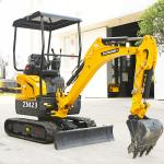 Buy cheap Mini Excavator Hydraulic Imported HydraulicTrack Rubber Track Backhoe Excavators from wholesalers