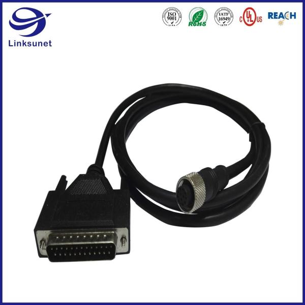 Buy cheap Medical Machinery Wire Harness with DB 37pin Rectangle Male Connectors from wholesalers
