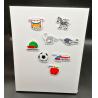 Buy cheap School / Home Writing Magnetic Dry Erase Board Flexiable Rubber Magnet Material from wholesalers