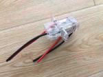 Battery Charger Socket Electric Rickshaw Parts White Color Plastic Material