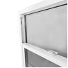 Buy cheap Top- AAMA Certified Vinyl UPVC Single Hung Windows with Fiberglass Screen Netting Material from wholesalers