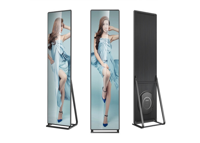 Slim P2.5mm 480*1920mm LED Poster Display For 4S Shop CE RoHS Certified