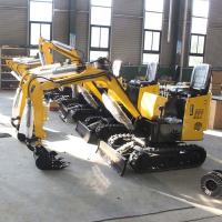 Buy cheap Customizable Comfortable One Ton Digger Extra Mini Excavator 1000kg product