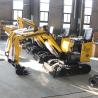 Buy cheap Flexible EPA 1000kg Home Use Mini Excavator 1200MM Track Length from wholesalers