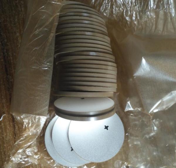 Buy cheap ROSH Round Shape Pzt Piezoelectric Ceramic Plate from wholesalers