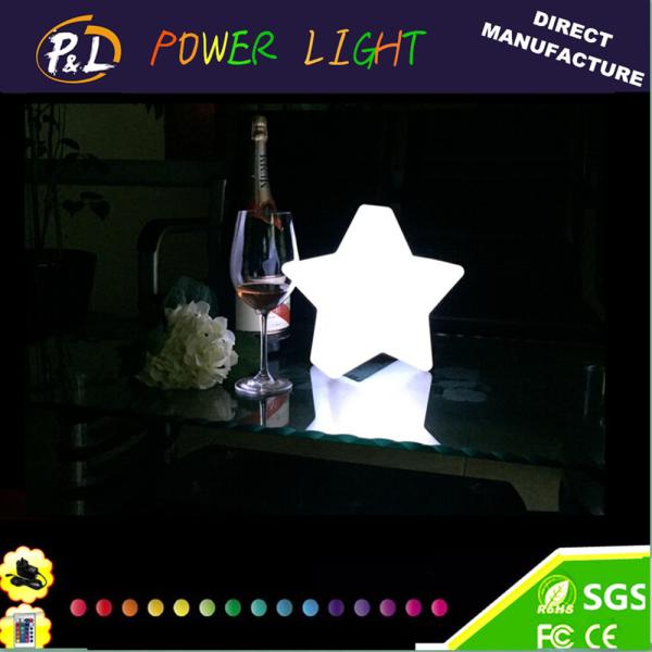 Buy cheap Decorative Glowing Christmas Star Color Changing LED Lamp from wholesalers