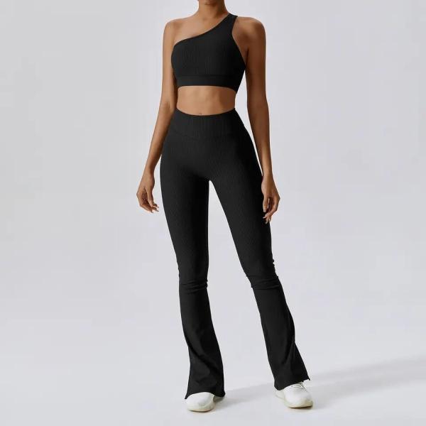 Buy cheap Running Training Fitness Wear Womens Gym Bra Leggings High Waist Seamless 5 Piece Yoga Set from wholesalers