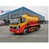 Buy cheap 10000 Cbm Sewer Cleaning Truck Dongfeng 170HP Vacuum High Pressure Suction Truck from wholesalers