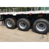 Buy cheap Shipping 3 Axles 40 Footer Flat Deck Trailers from wholesalers