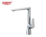 Buy cheap Cold And Hot OEM Kitchen Sink Faucets Chrome Brass Single Lever from wholesalers