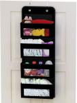 2 Pack Wall Hanging Bag Organizer Basket with Pockets for Bathroom Bedroom