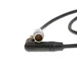 6 Pin Male To 3.5mm TRS Right Angle Audio Cable For ARRI LF Camera
