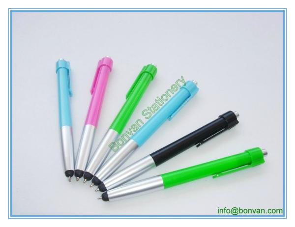Buy cheap advertising plastic stylus pen, low price gift printed phone touch pen from wholesalers