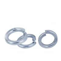 Buy cheap DIN127 Metric Blue-White Zinc Spring Lock Washers With Square Ends product