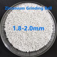 Buy cheap Stabilized Zirconia Ceramic Grinding Balls Media 1.8mm For Painting product