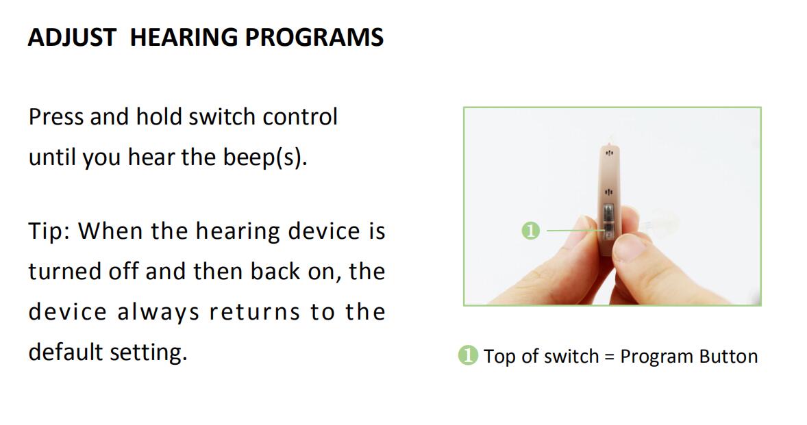 Open Fit 16 Channels BTE Hearing Aids Retone Deaf In One Ear