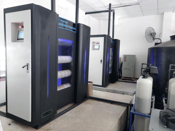 Buy cheap 0.7-0.9 % Brine Electrochlorinator Sodium Hypochlorite Equipment For Water Treatment from wholesalers