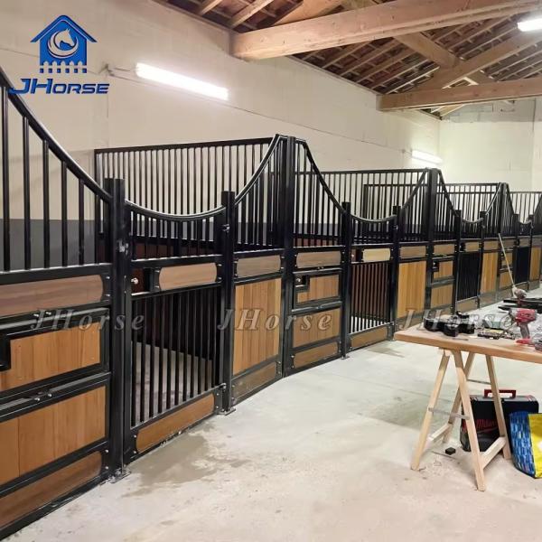Buy cheap European Horse Stalls Long Lasting Galvanized Surface Treatments For Farms European Horse Stalls from wholesalers