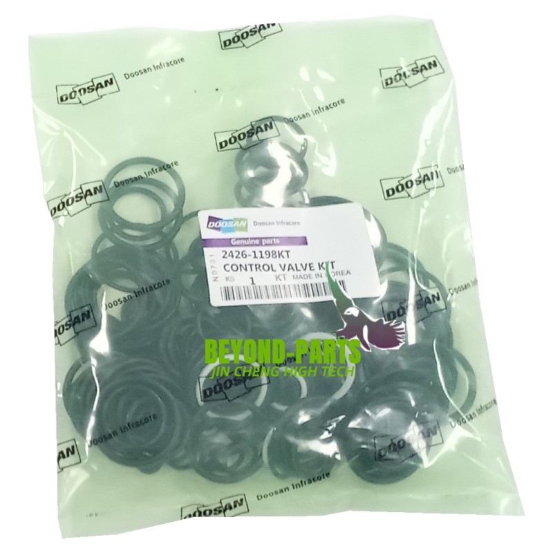 Daewoo DH220-5 Excavator Control Main Valve Oil Seal Kit 2426-1198KT
