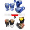 Buy cheap Hot Sell red blue black PU boxing gloves fighting gloves for sale from wholesalers