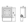 Buy cheap 24W LED Floodlight , IP65 Waterproof LED Flood Lights For Stadium from wholesalers