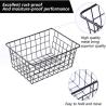 Buy cheap Black Household Wire Pantry Baskets For Organizing Metal from wholesalers