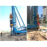 Buy cheap 7T Hammer Piling Machine / Concrete Pile Driving Low Fuel Consumption product