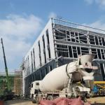 Metallic Steel Structure Building Warehouse Prefabricated Steel Workshops