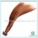 Nail U-Tip Hair 10"-28" 100s/pack 33# color Straight Human Hair Brazilian hair
