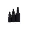 Buy cheap Matte Empty 30ml 100ml Essential Oil Bottle Dark Color Cosmetic Dropper from wholesalers
