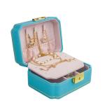 Ring Necklace Jewellery Packaging Box PU Leather Jewelry Set Gift Box With
