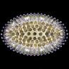 Buy cheap Oval Crystal Chandelier For Living room Bedroom Hotel ceiling chandelier(WH-CA-55) from wholesalers