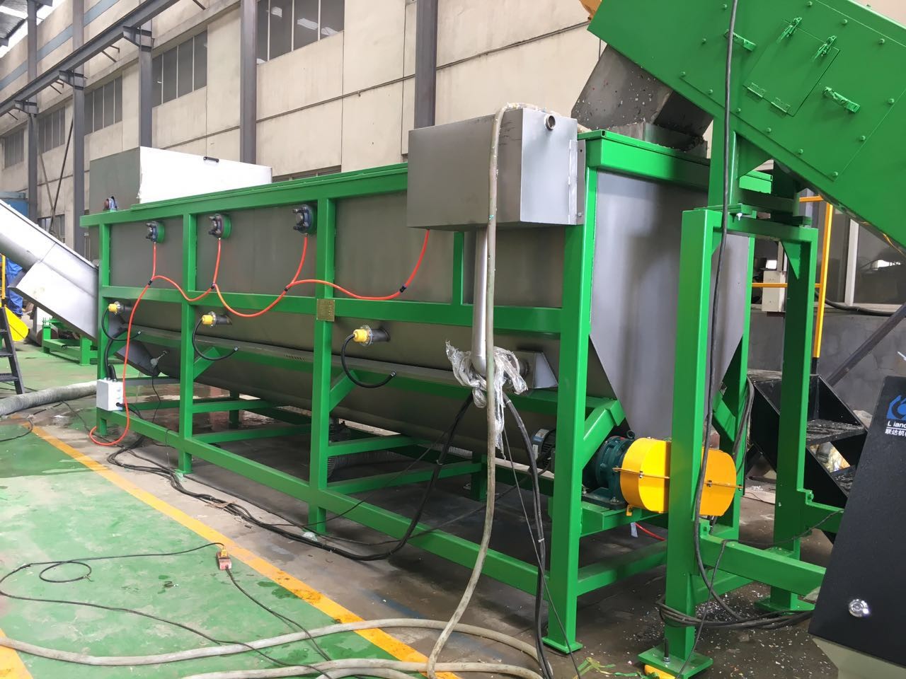 3000kg/Hr Plastic Film Recycling Machine