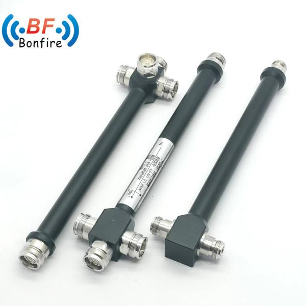 Buy cheap GFQ-XXXXXX Customized 698-3800MHz RF Wideband 4 Way Power Splitter Red SMA Female Type from wholesalers