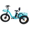 Buy cheap 7 Speed 3 Wheel Electric Tricycle 24 Inch 48V 500W Fat Tire Electric Trike For Adult from wholesalers