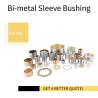 Buy cheap Bimetal Lead-Free Plain Thin Walled Bearing Imperial & Metric Sizes Bush With Grooves from wholesalers